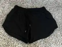 CRZ Yoga  hotty hot 4" shorts black size medium