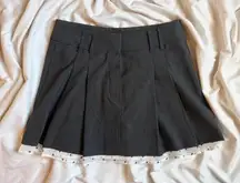 H&M Divided Polka Dot Trim Skirt