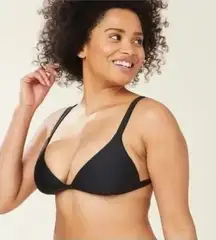 NWT Andie Swim The Caicos Triangle Bikini Top Removable Cups M Lavender #3021