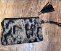 Cheetah Print Wristlet