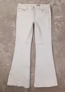 Anthropologie Pilcro Wide Leg Flared Light Wash Jeans 30 Boho