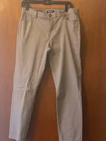 Buffalo David Bitten Size 8/29 Tan Mid-rise Stretch Skinny Pants/Jeans