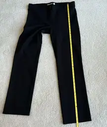 ‎ Black Pull On Pants Business Preppy Casual Women’s Size XL