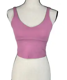 Lululemon SZ 6 Align Tank Top Wicking Stretch V-Neck Cropped Yoga Pullover Tight