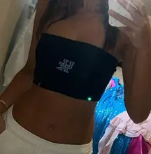 Hype & Vice Black UK Tube Top