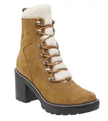 Marc Fisher LTD Denise Heeled Sherpa Boots