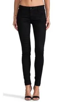 Freja + Mother Welt Zip Muse Midnight At The Oasis Black Back Zip Jeans