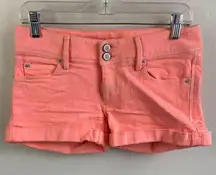 Lilly Pulitzer Neon Orange Clifton Shorts