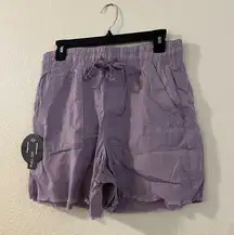 NWT One 5 One 151 Shorts Small Dusty Lilac Tone Relaxed fit Very Soft Stretch