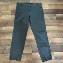 Theory Farment Cargo Pants Green Size 8