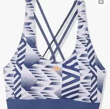 adidas Women's Don't Rest Graphic Swim Top Purple Tint 30A NWT