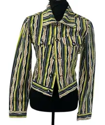 One Teaspoon Stripe Jacket(Size 8)