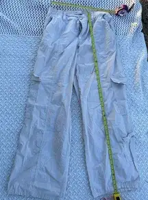 Zara Womens Beige Cargo Wide legs medium Pants