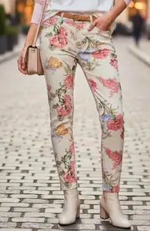 Denim & supply Ralph Lauren Floral skinny jeans