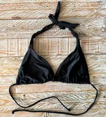 🖤 Old Navy Black Triangle Bikini Top 👙 Size L | Pre-Loved Very Good Condition