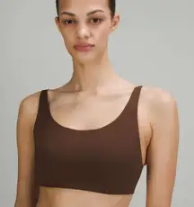 Lululemon In Alignment Straight-Strap Bra *Light Support, C/D Cup Size 10 - Java