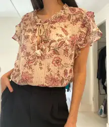 / Revolve Basia Top in Siena Floral NWOT