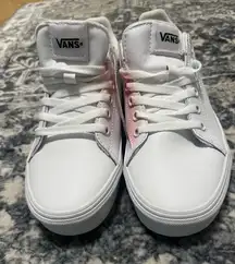 Vans Leather Seldans White (low-top)