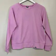 Circle X Women’s Casual Pullover Sweatshirt Lavender Size XS NWT