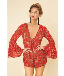 For Love & Lemons Pia Romper