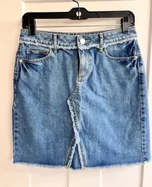 LOFT‎ Blue Denim Skirt