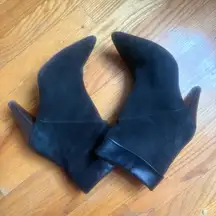 Ba&SH Constanza Suede Leather Ankle Boots Size 39