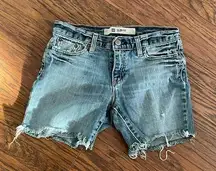 GAP Slim Fit stretch jean shorts