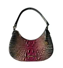 BRAHMIN Small Bella Violet Ombré Leather Shoulder Bag NEW New with tags