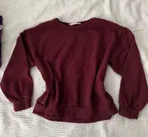 Lush Maroon Sweater