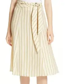 Rag & Bone Felix Silk Midi Skirt Sz. 0