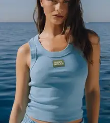 Daily Drills Malibu Rubbed Logo Tank 