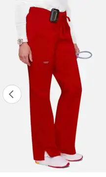 Red  Scrub Pants