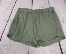 Madewell Light Green Casual Shorts Size Small with Side Pockets