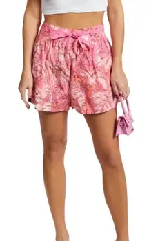 Ulla Johnson Angela Pink Floral Shorts size 4