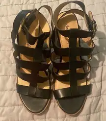 Nwot american eagle black sandals