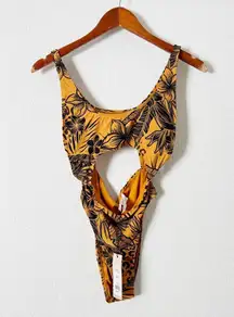 BCBGGeneration Floral One-Piece Swimsuit