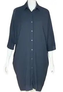 lululemon athletica Black Button-Down Shirt Size 6