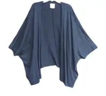 Chaser dark Gray cardigan size small