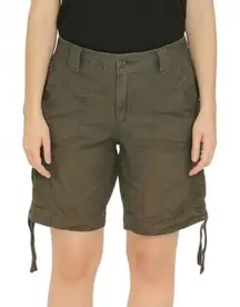 Eddie Bauer Women’s Green Cargo Shorts