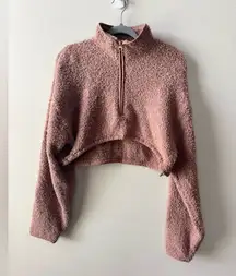 Skims cozy knit cropped sweater