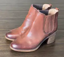 Sofft Womens Size 8.5 Sadova Whiskey Leather Chelsea Boots Shoes - NEW!