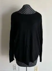 Apt 9 black sweater sz XL