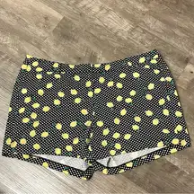 Lane Bryant Plus Size Summer Vacationcore Lemons Chic Polka Dot Shorts Size 26