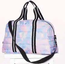 Victoria’s Secret Quilted Duffle Bag