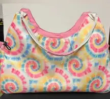 Tie Dyed Beach Bag with Swim Pouch