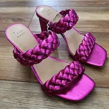 A New Day Braided Pink Heels