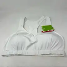 Moving Comfort Vixen High impact sports bra in white size S Small C/D cup NWT
