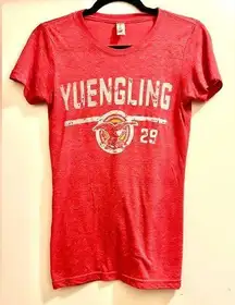 Women’s Yuengling Beer Fitted Graphic Tee - Pink (GUC)