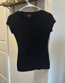 Fitted black shirt