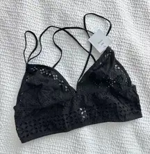 UO Out from Under  black bralette